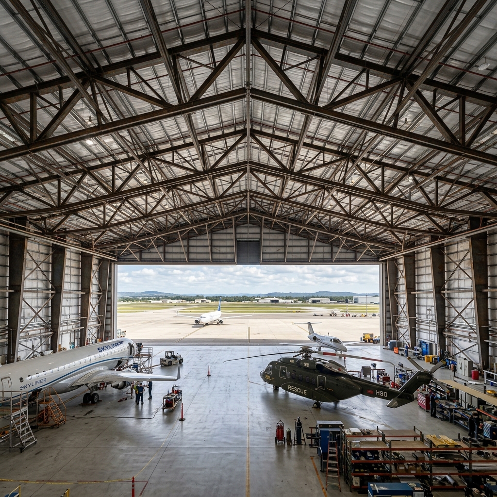 Çelik Hangar İmalatı