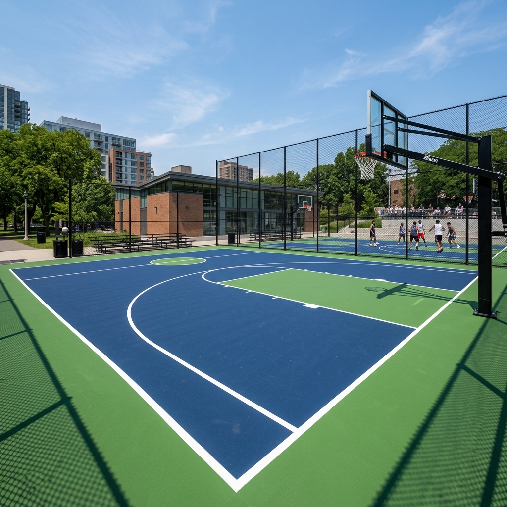 Basketbol Sahası Yapımı